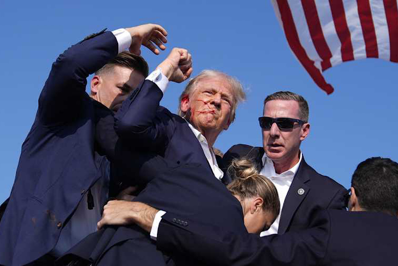 Secret Service Rushes Donald Trump Off Stage With Bloody Ear After ‘Loud Noises’ Erupt During Pennsylvania Rally