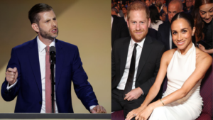 Over the weekend, Eric Trump stated in an interview with GB News that Prince Harry and Meghan Markle should return to the United Kingdom, claiming they wouldn't have a home in the United States if it were up to him.