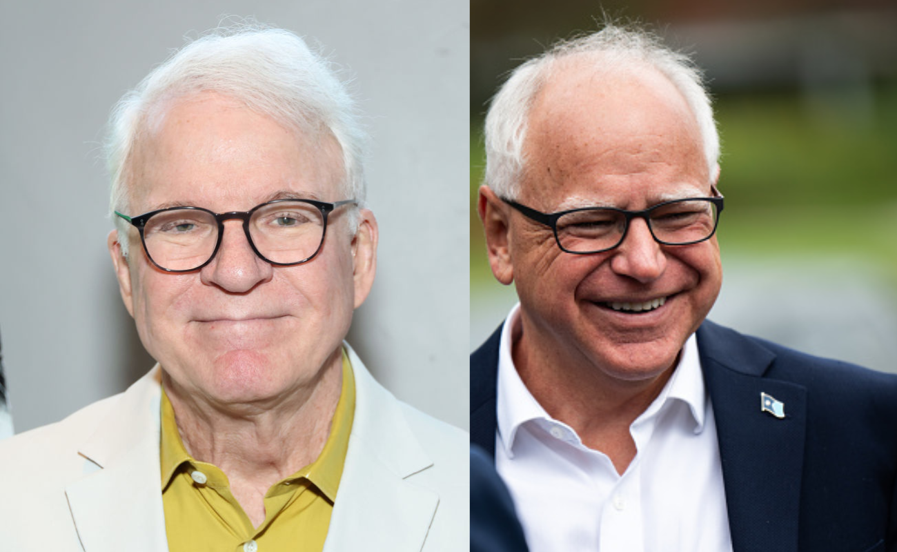 Steve Martin reveals that he turned down an offer to portray Minnesota Governor Tim Walz on Saturday Night Live