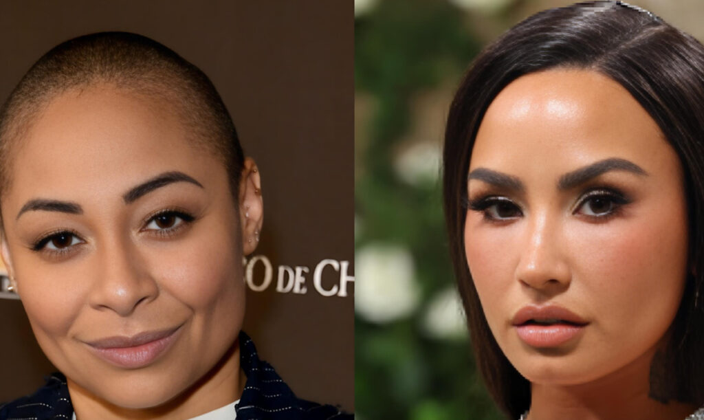 Raven symone and Demi Lovato