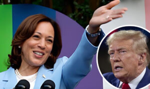 Kamala Harris and Donald Trump