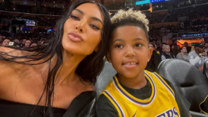 Kim Kardashian has her son Saint West sign a contract for his youtube channel