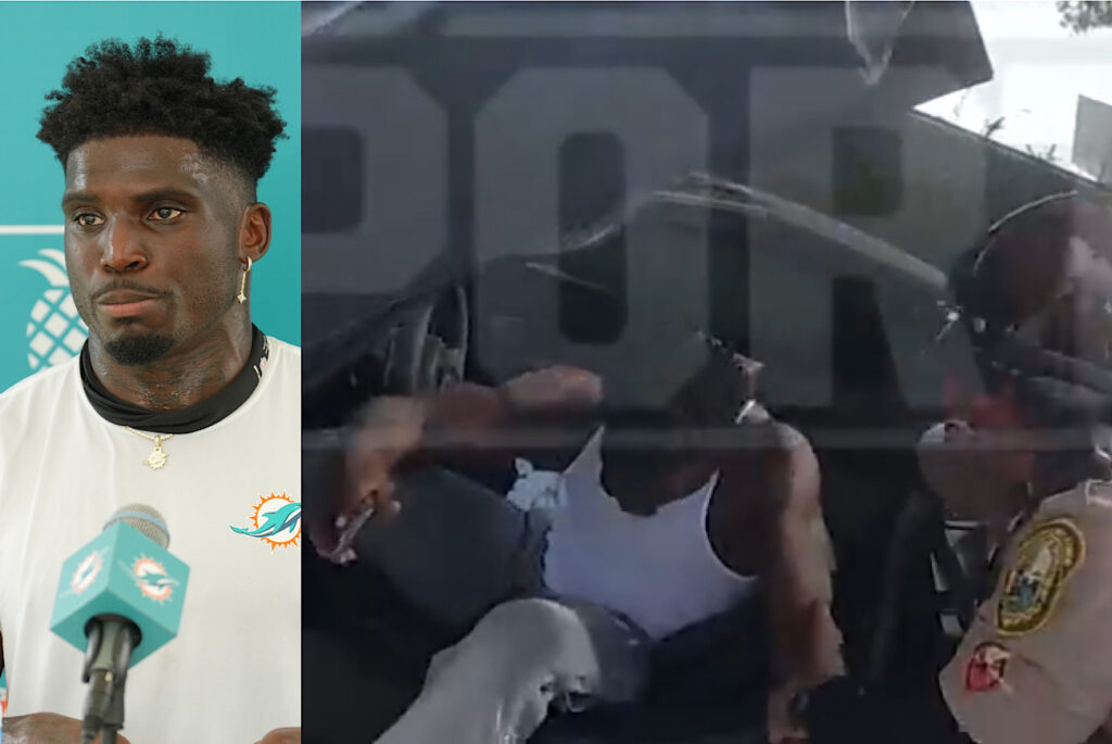 Tyreek Hill: Police Video Shows Cops Dragging Miami Dolphins Player From Car, Police Union Claims He Drove Dangerously And Was Uncooperative During Traffic Stop