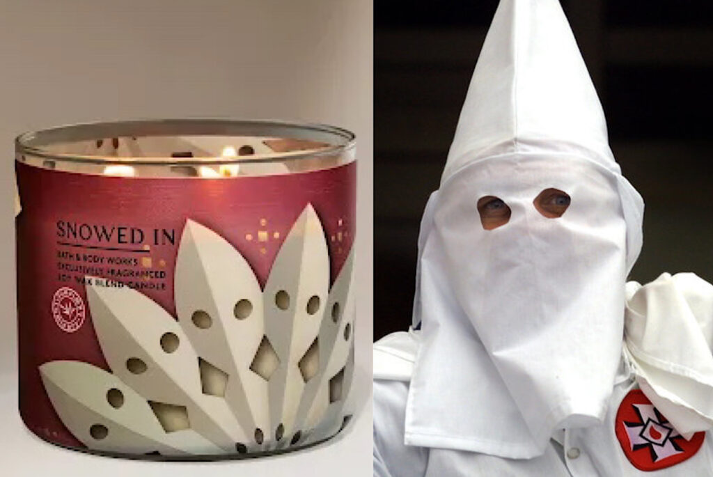 Bath & Body Works Apologizes And Pulls Candle Depicting KKK Hood-Like Design