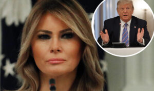 Melania Trump and Donald Trump