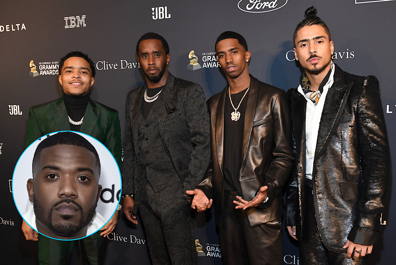 Ray J Tells Wack 100 He Was 'Rushed By Like 8' People During Alleged Altercation With Diddy's Sons; His Manager Claims: 'Nobody’s Gonna Press Him, They're Just Some Lil' Kids Trying To Fight A Big Boy'