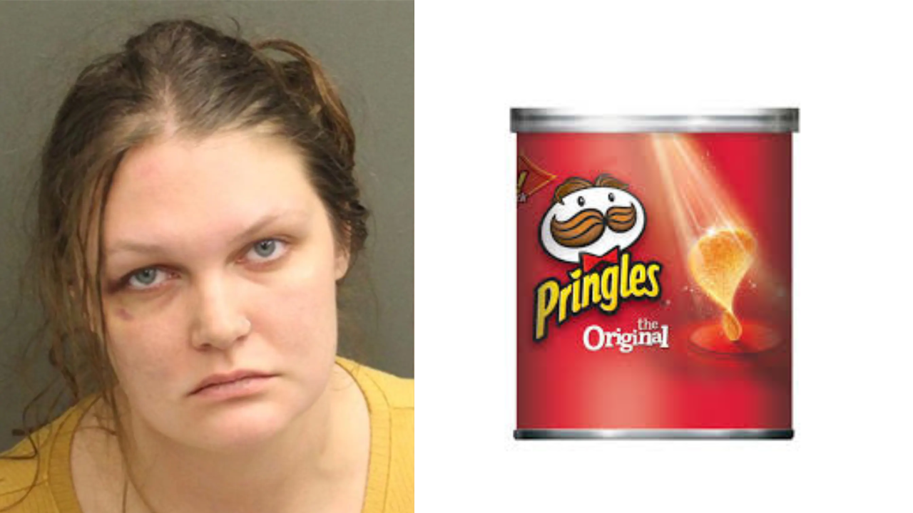 Florida Woman Arrested for Slicing Man’s Face with a Pringles Can at 7-Eleven