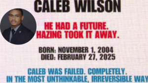 Caleb Wilson's Family Posts Billboards Amid Omega Psi Phi Annual Gathering to Demand Justice