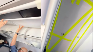 Passengers Hold Up Roof Panel That Collapsed During Delta Flight — Airline Responds to Viral TikTok