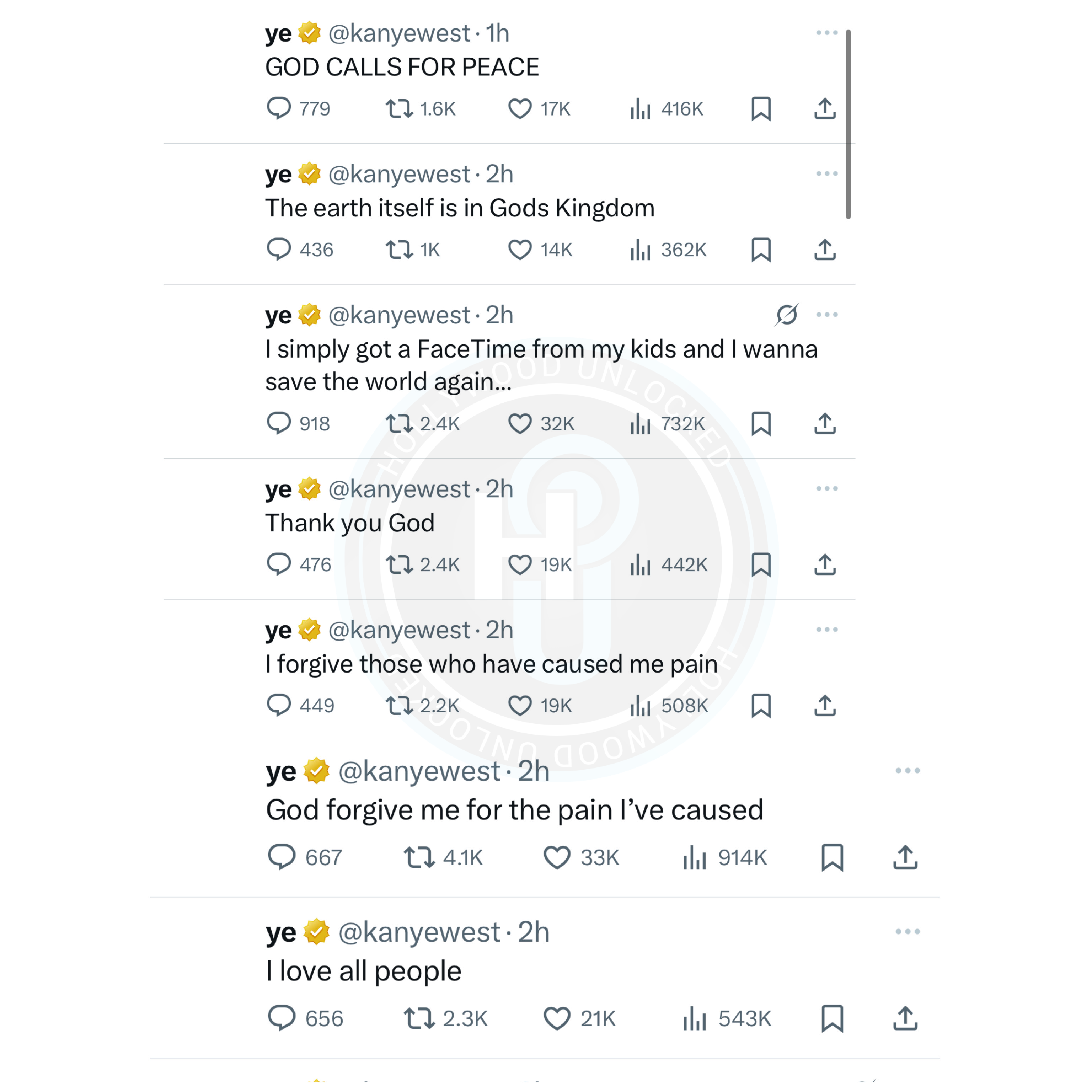 Kanye West says he’s done with antisemitism tweets