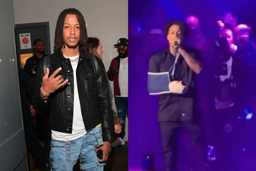 Skilla Baby Surprises Fans At 42 Dugg Show 2 Days After Being Shot Multiple Times In Detroit Drive-By Shooting