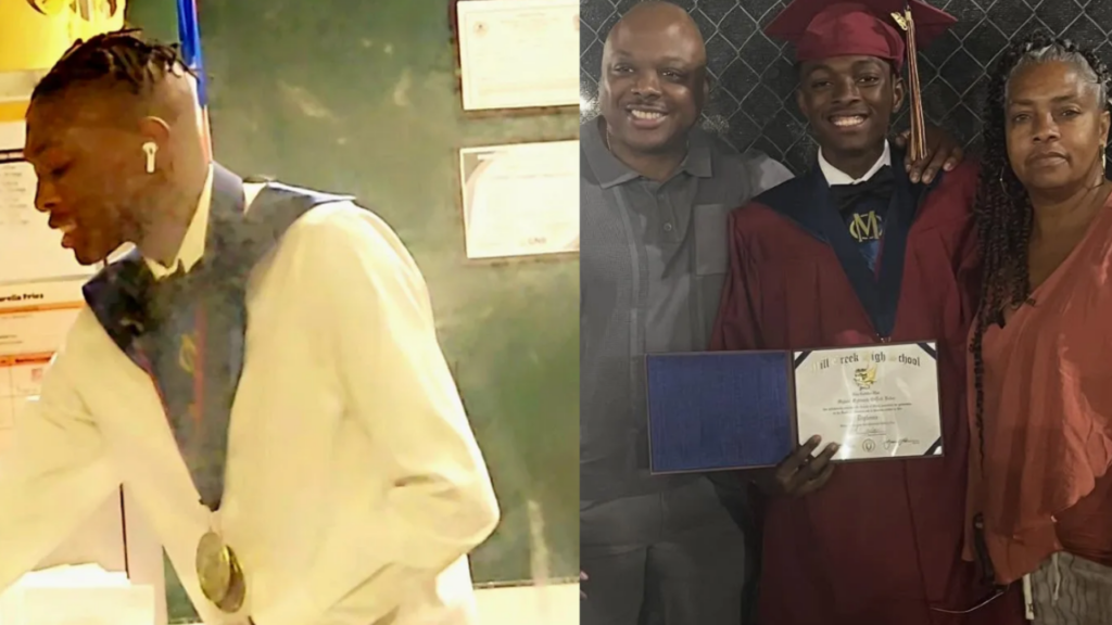 Teen Goes Viral After Clocking In at Burger King Right After Graduation(02)