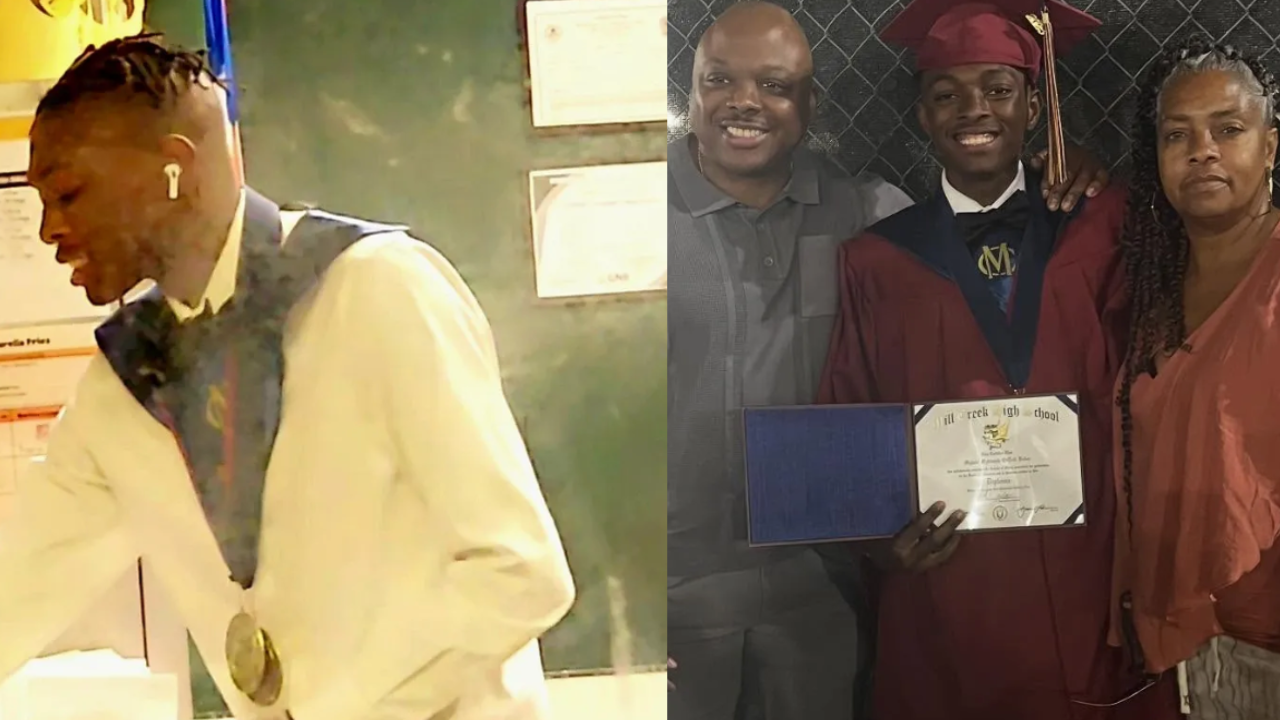 Teen Goes Viral After Clocking In at Burger King Right After Graduation Ceremony