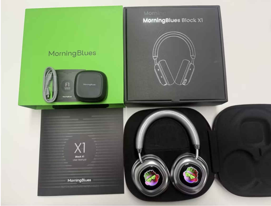 In a sea of wireless headphones focused on pure audio, MorningBlues Visual Wireless Stereos breaks the mold