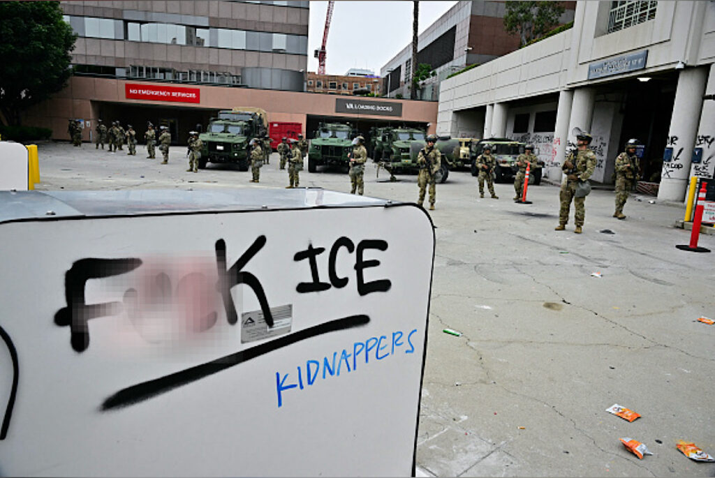 National Guard Arrives In Los Angeles After Donald Trump Deploys 2,000 ...