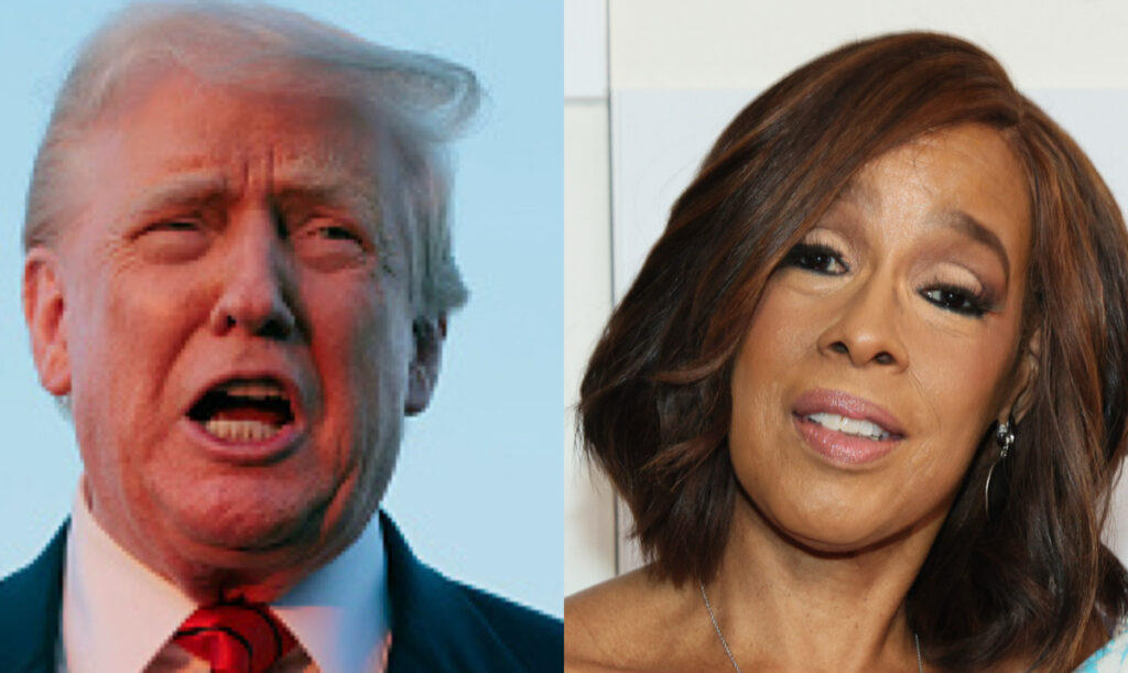 Unhinged Trump Comes For Gayle King — Says Her “Career Is Over” & She Has “No Talent”