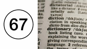 Dictionary.com Names “67” as 2025 Word of the Year, Citing Viral Slang and Cultural Impact