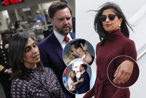 JD Vance’s Wife Usha Spotted Without Wedding Ring Amid Marriage Rumors