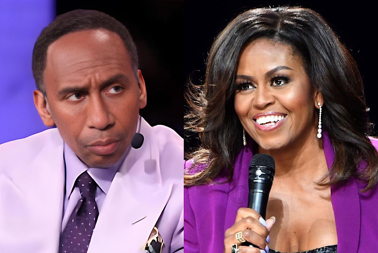 Stephen A. Smith Reacts To Michelle Obama Claiming America Isn’t Ready For A Female President: ‘I Believe She Could Win It All If She Ran; Run, Michelle, Run Or Stop Blaming Men’