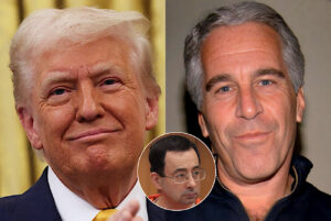 Department Of Justice Slams Alleged Jeffrey Epstein Letter Claiming Donald Trump 'Loves Young, Nubile Girls,’ DOJ Says: ‘It’s Fake, Just Because We Released It Doesn’t Make The Allegations Factual’