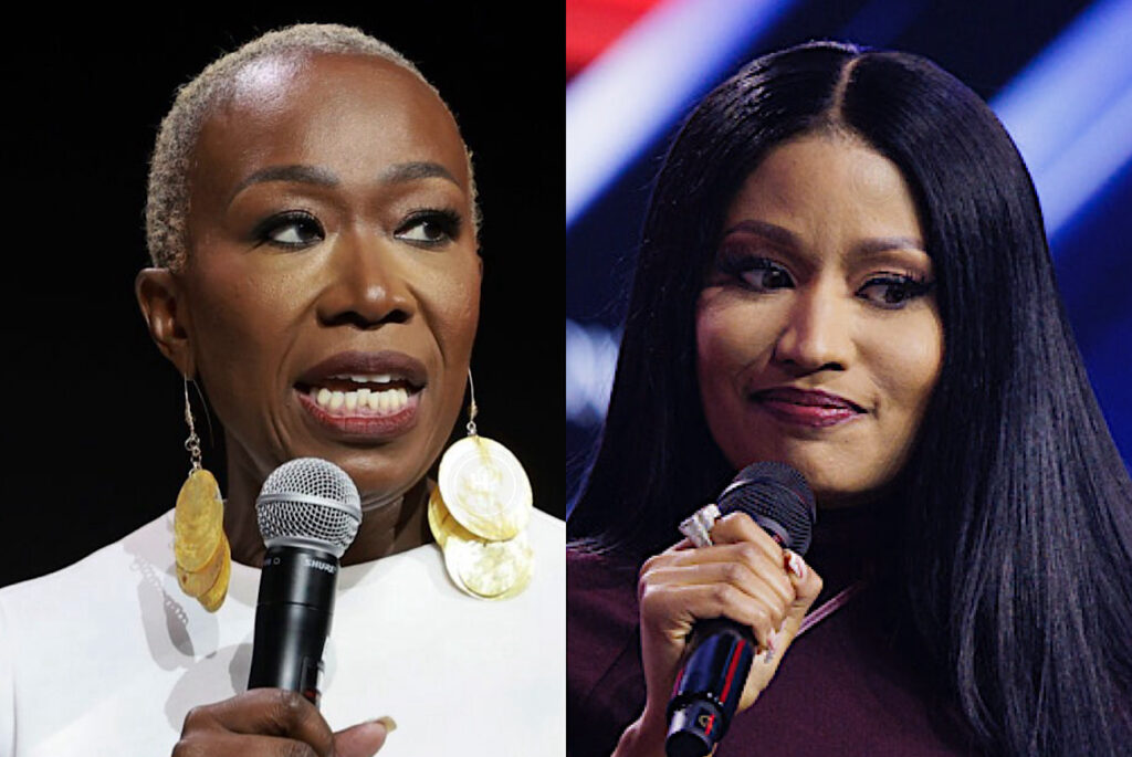 Joy Reid Blasts ‘Deportable’ Nicki Minaj For ’Sucking Up’ And ‘Kissing Donald Trump’s A**’ In Order To ‘Protect Herself, Her Brother, And Her Husband’