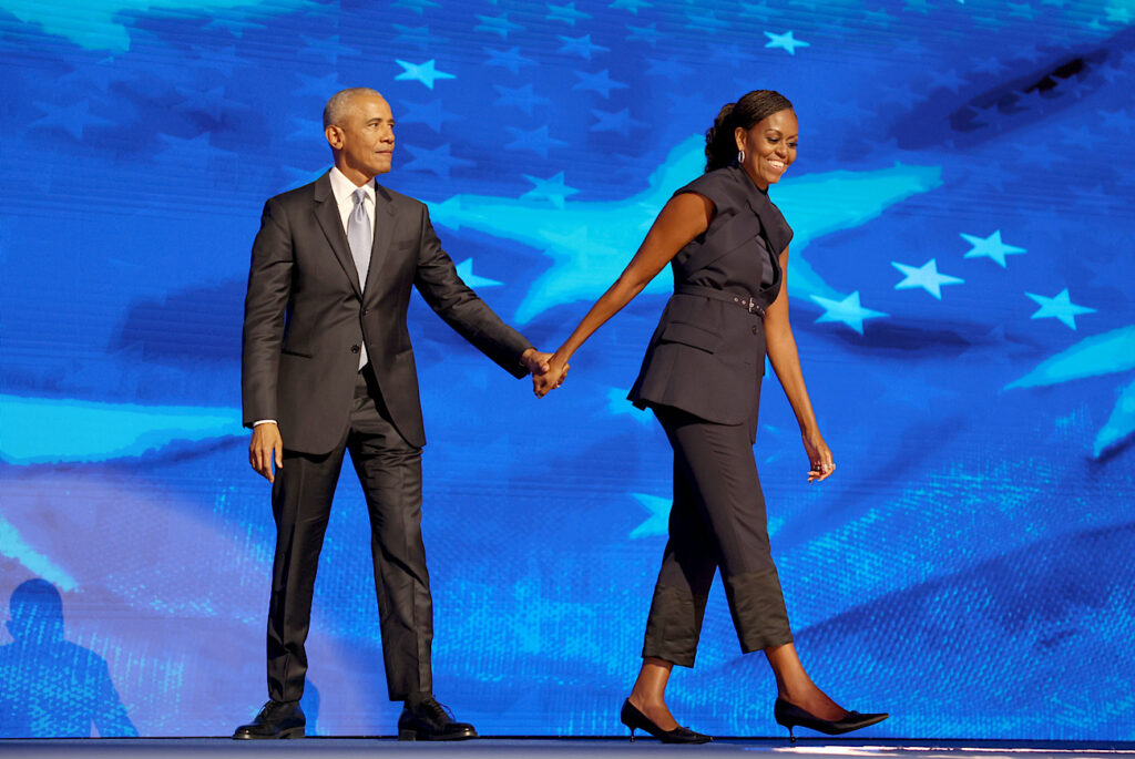 Obama Running Track Michelle Obama Insists She Would ‘Actively Work Against’ Barack Obama ...