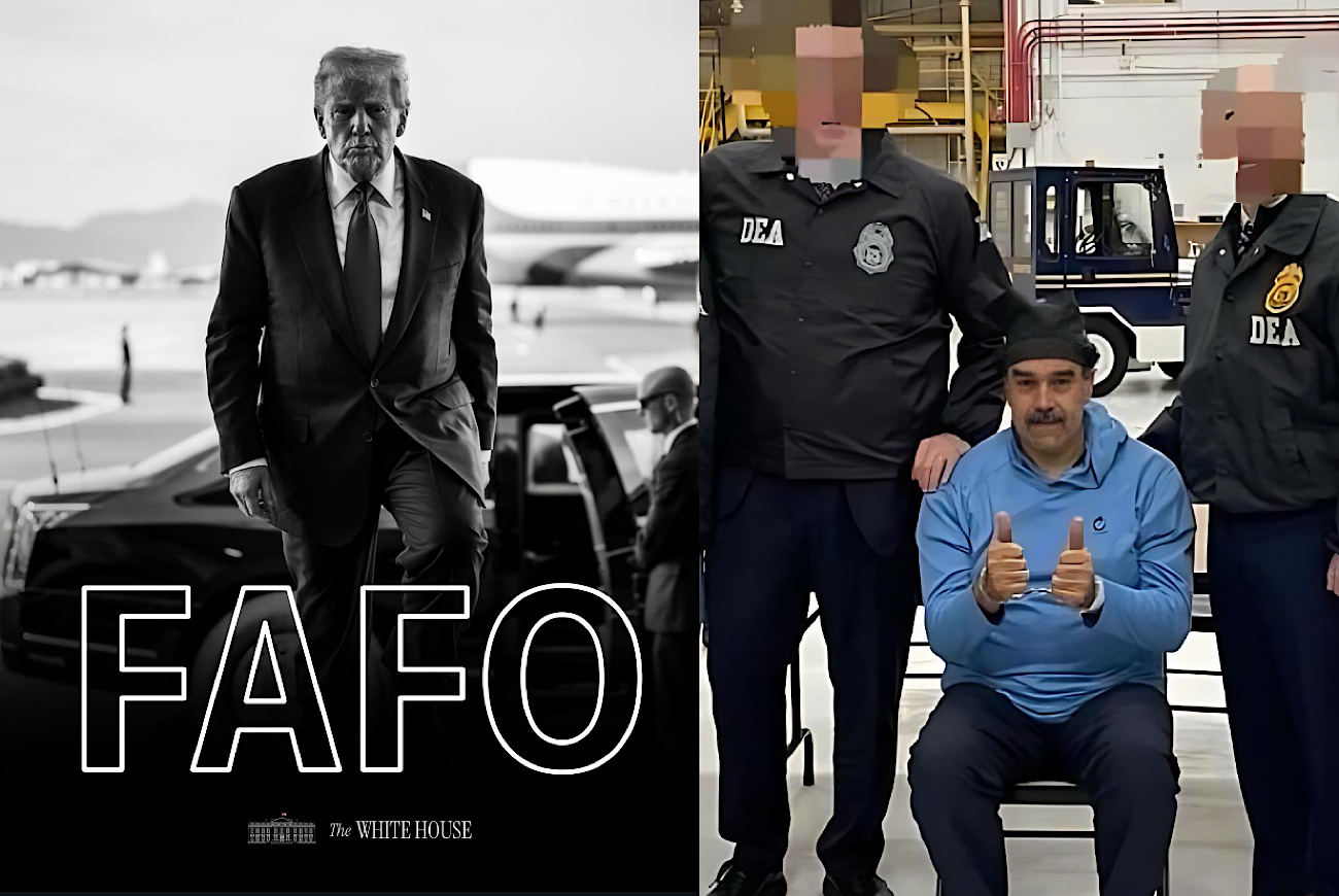 White House Quotes Notorious B.I.G. And Says ‘FAFO’ As Donald Trump Captures Venezuelan President Nicolás Maduro And Places Him In Brooklyn Jail That Held Diddy & El Chapo