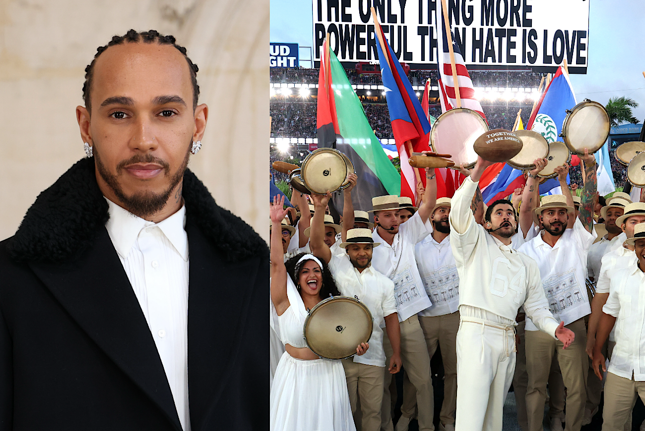 Formula One Star Lewis Hamilton Praises Bad Bunny, Calling Super Bowl LX Halftime Performance ‘One Of The Most Important Shows In History’