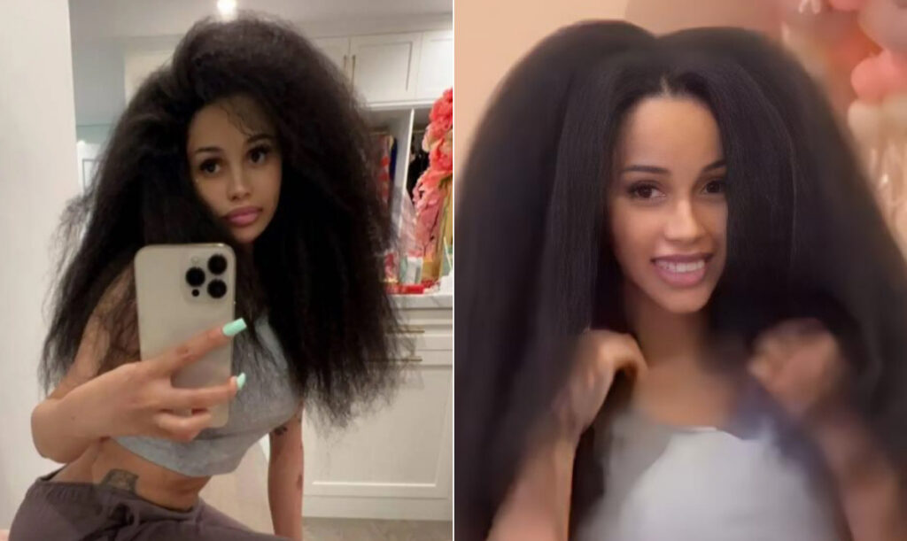 Cardi B Gets Real About Growing Up Trying To Manage Her Hair and How That Struggle Sparked Her Own Hair Care Line