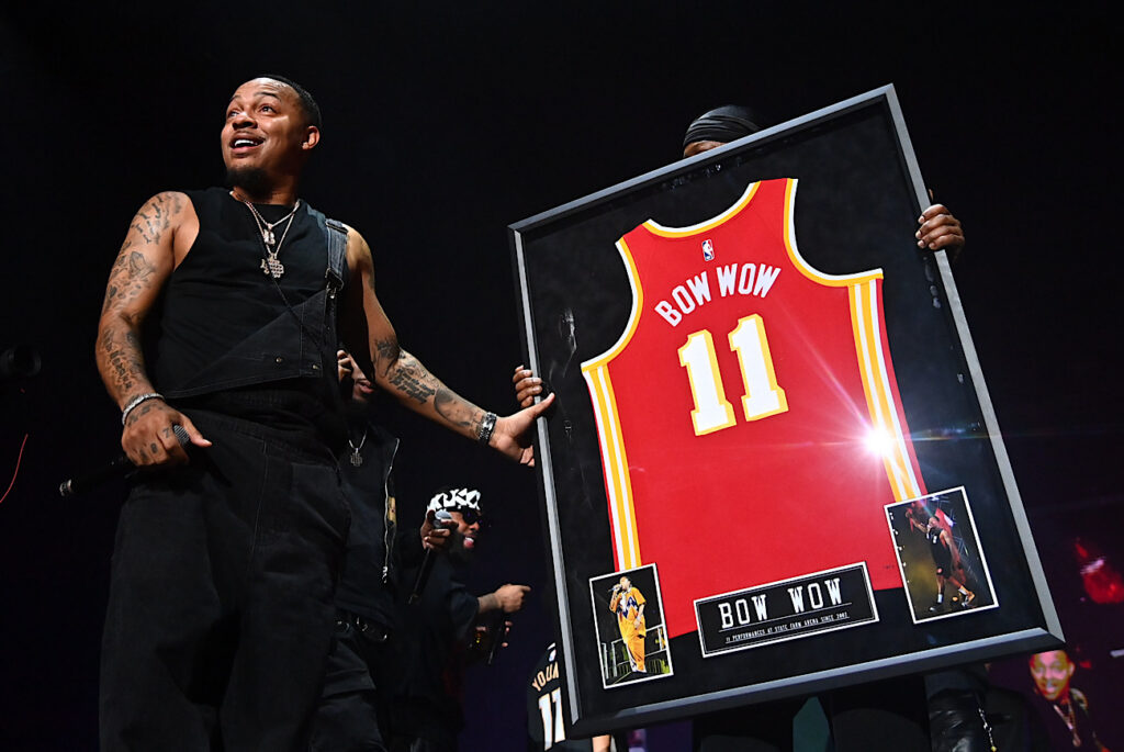 Bow Wow Honored With Atlanta State Farm Arena Jersey For 11th Show; Brings Out Jermaine Dupri, Jagged Edge Twins, Trey Songz, Dem Franchize Boyz, Belly Gang Kushington, YKNIECE During ‘Boys 4 Life Tour’ Stop