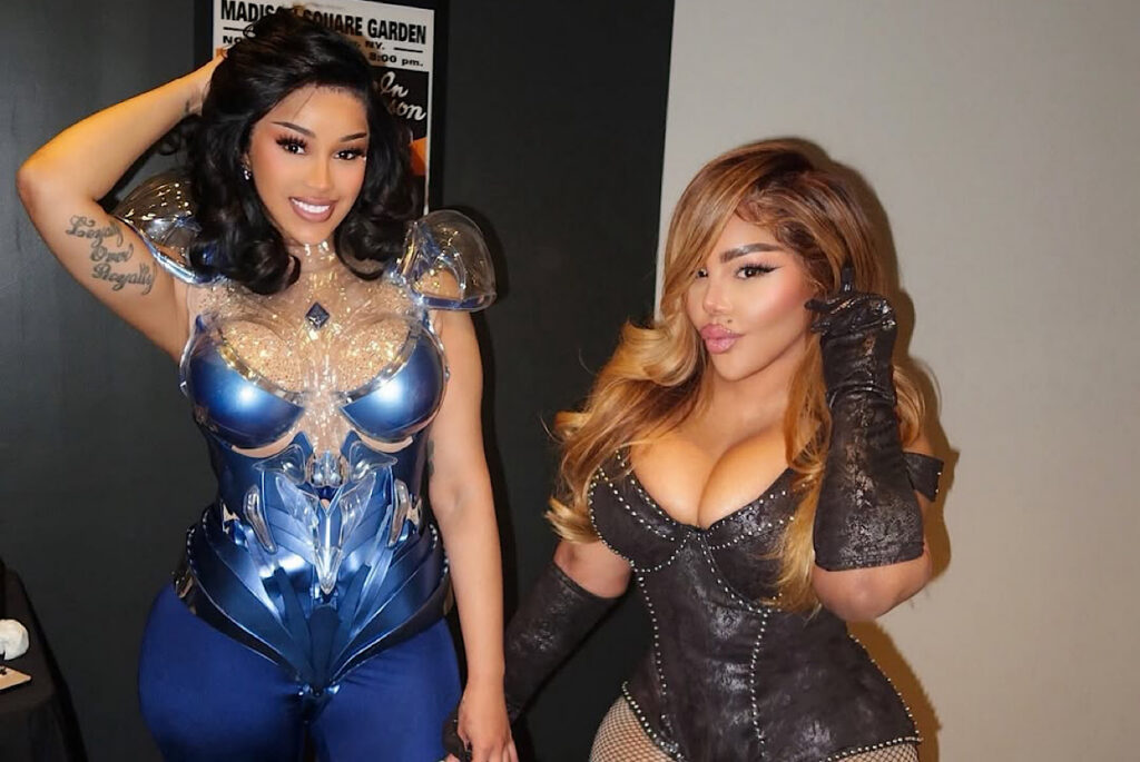 Cardi B Dubs Lil’ Kim ‘The Blueprint And A Queen’ As They Shower Each Other With Flowers After Recent NYC Concert: ‘F**k All That Humble Sh*t’