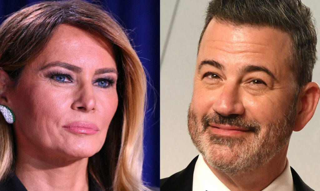 Oop! Melania Trump Comes For Jimmy Kimmel Over Joke He Delivered… Days Before WHCD Shooting