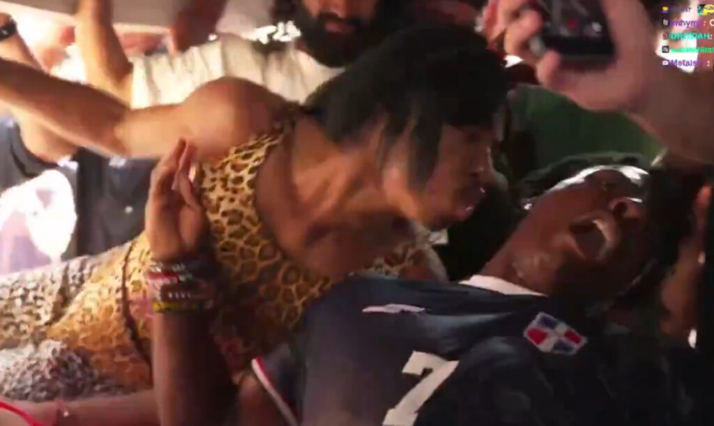 Watch The Moment IShowSpeed Loses It After Surprise Smooch From Superfan