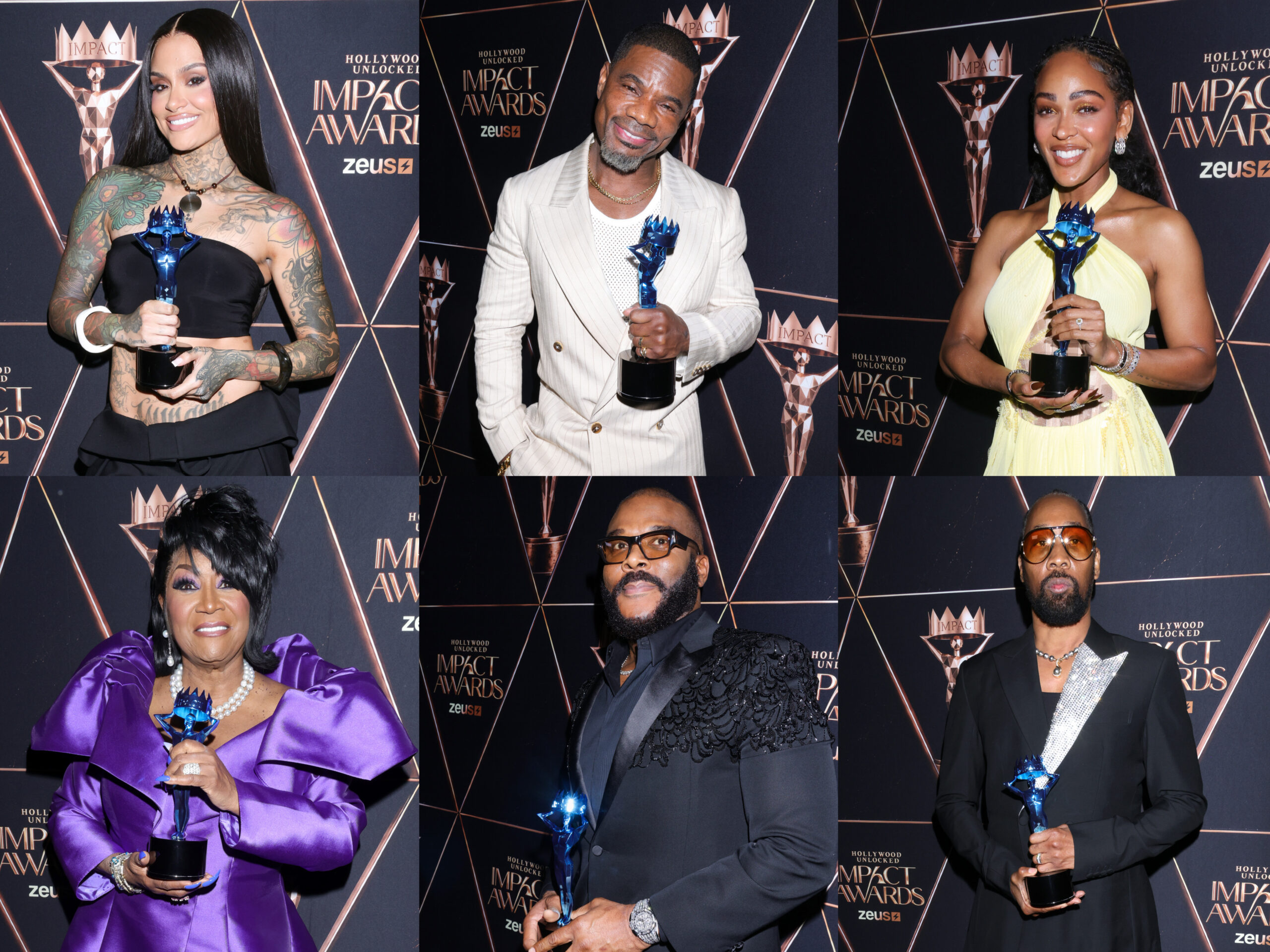 Hollywood Unlocked Honors Kehlani, Patti LaBelle, Tyler Perry, Kirk Franklin, Meagan Good, RZA, And More At 6th Annual Impact Awards