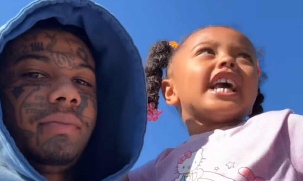 Blueface Says He’s Not Giving Up On Gentle Parenting After Daughter Calls Him A “MF” During Daddy Duties