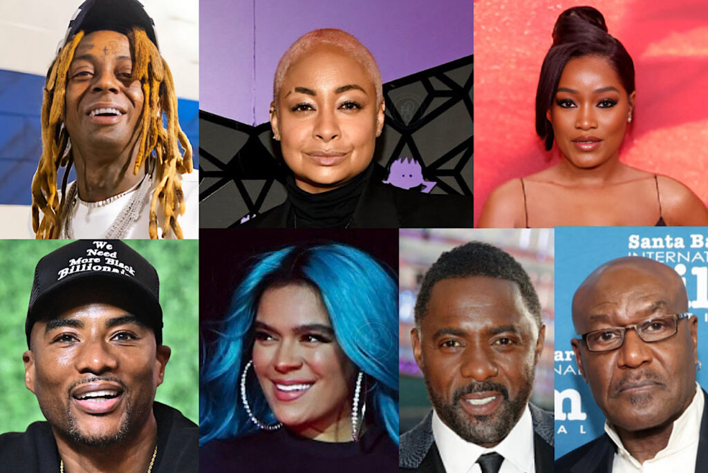Lil Wayne, Raven-Symoné, Keke Palmer, Charlamagne Tha God, Idris Elba, Delroy Lindo, Karol G, And Many More To Receive Stars On Hollywood Walk Of Fame