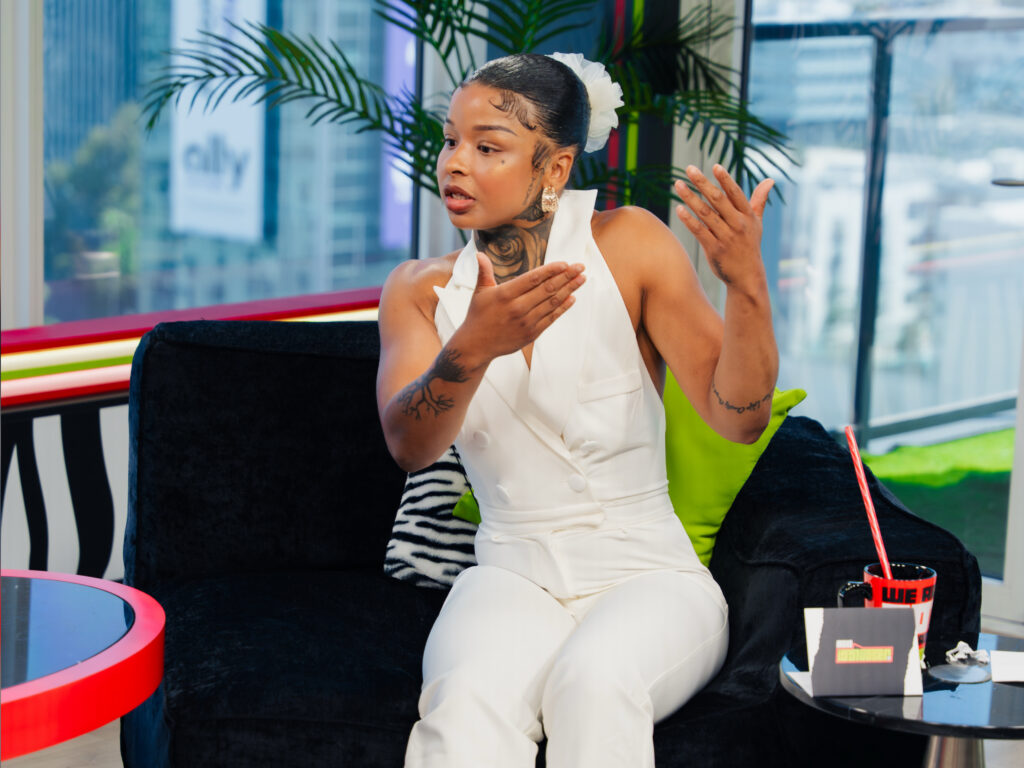 Chrisean Rock On 'The Jason Lee Show'