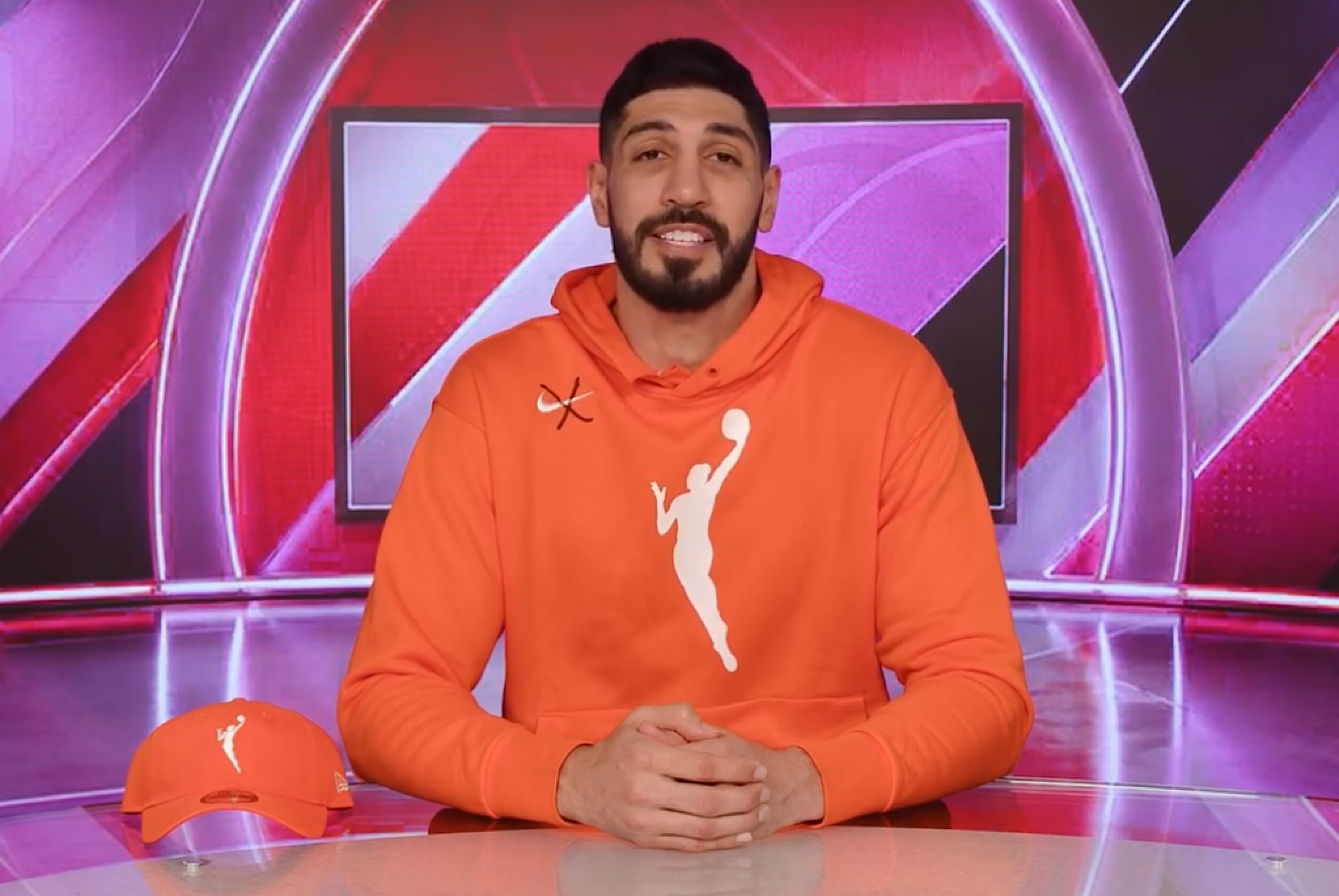 Former NBA First Round Pick Enes Kanter Freedom Declares For 2027 WNBA Draft While Citing League’s Eligibility Rules For Transgender Athletes