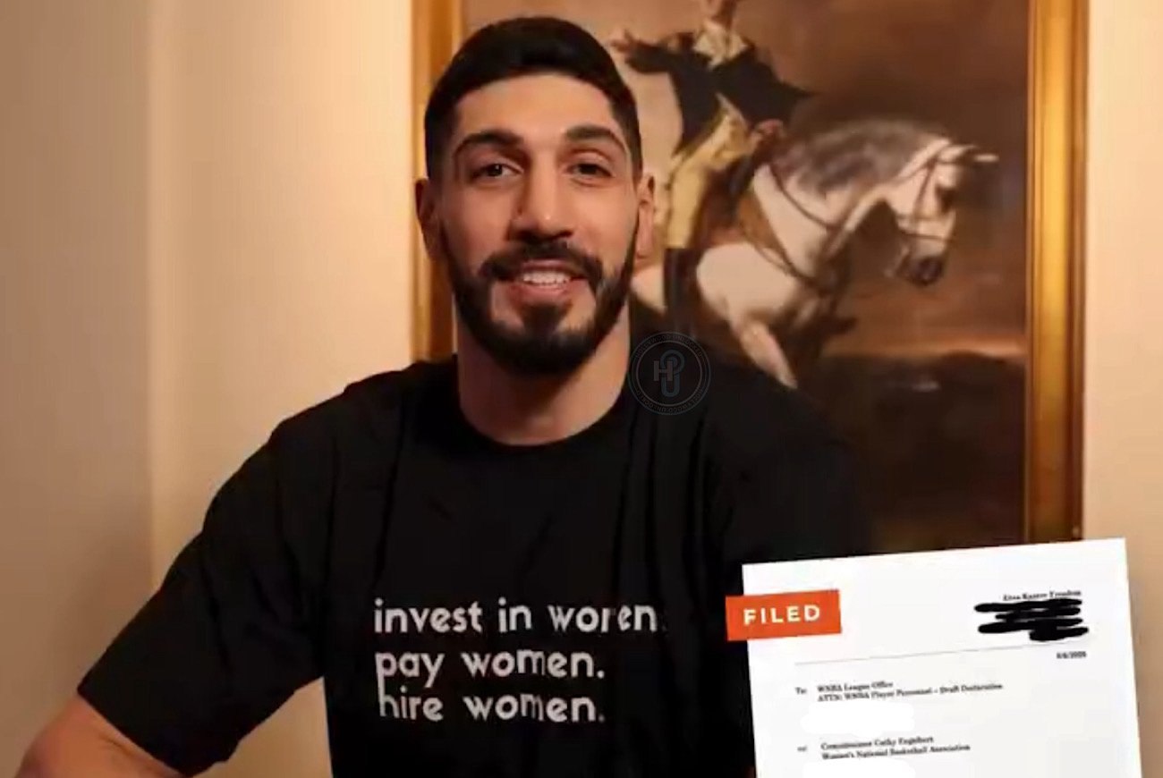 Former NBA Player Enes Kanter Freedom Officially Signs Paperwork Declaring For 2027 WNBA Draft: ‘Let ‘The Transition’ To The WNBA Begin’