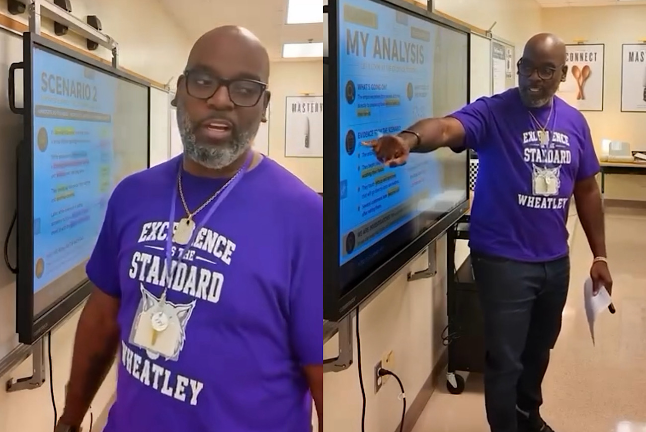 Houston High School Teacher Breaks Down In Tears After Watching Seniors Struggle To Read And Write On Second Day Of Classes: ‘They Couldn’t Fill In Four Words’