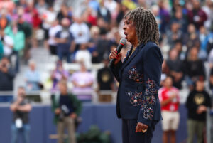 Martha Reeves Critiques ‘Out Of Tune’ Backup Singers Before Viral National Anthem Performance, Later Blames Tech Issues And Wet And Windy Weather On Rocky Rendition
