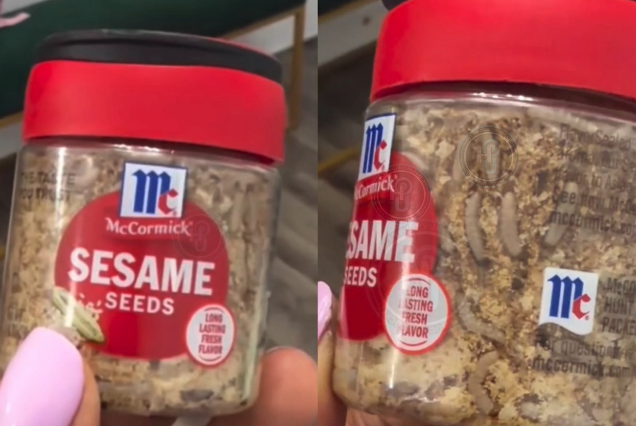 McCormick Responds After Woman Finds Maggots Inside Brand New Bottle Of Sesame Seeds With 2028 Expiry: ‘Food Quality And Safety Are Very Important To Us’