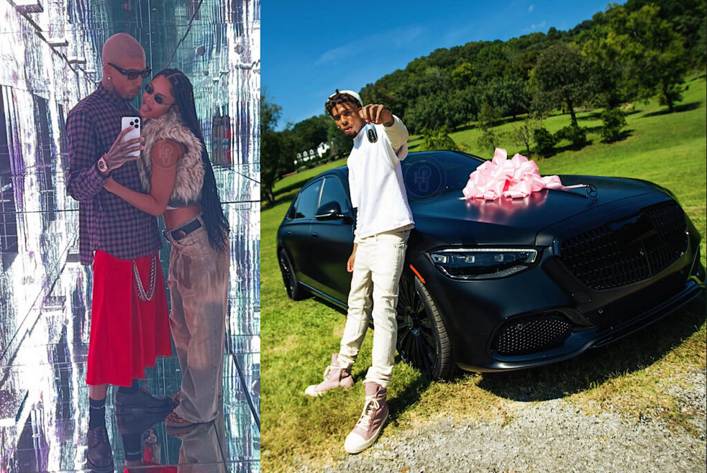 NLE Choppa Not Ready To Let Go Of Ex-Fiancée Erica Raven As He Professes His Love & Gifts Her A Mercedes-Maybach Car After Apologizing For ‘Mishandling’ The Aaliyah To His Tupac