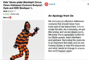 Target Issues Apology For ‘Offensive’ Kids Halloween Costume Accused Of Resembling ‘Minstrel’ And Racist ‘Blackface’ Imagery