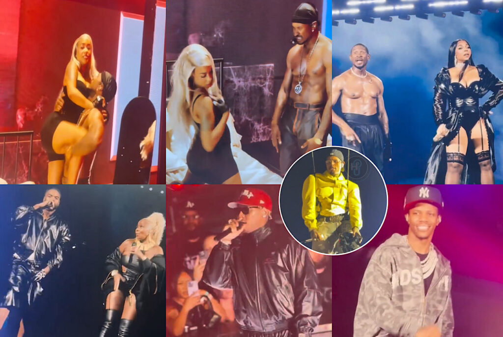 Usher Gets Steamy With DreamDoll, And Brings Out Mary J. Blige, Method Man, Ashanti, Future, And A Boogie Wit Da Hoodie On Night 2 Of His & Chris Brown’s ‘R&B Tour’ In New Jersey