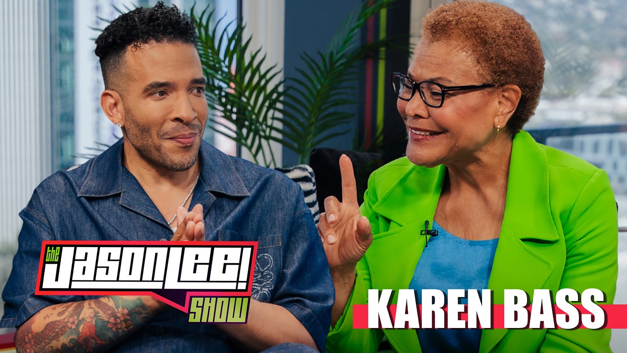 Karen Bass Talks Los Angeles Fires, Homelessness, Donald Trump, Gavin Newsom, And The Election On 'The Jason Lee Show'