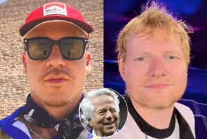 Macklemore Vows To Donate His Entire $1 Million Net Earnings From Ed Sheeran’s Tour To Support Palestine; Robert Kraft Says He And Ed Are Also Donating And Doubles Pledge