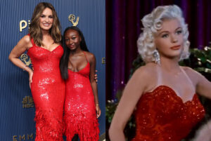 Mariska Hargitay And Daughter Amaya Hermann, 15, Twin At 2026 Emmy Awards; Duo Wears Matching Red Sequin Dresses Inspired By Mariska’s Mother Jayne Mansfield
