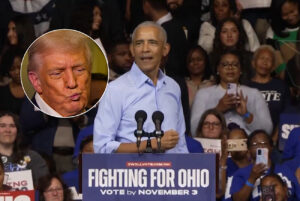 Barack Obama Roasts Donald Trump’s White House Renovations: ‘He’s Got It Looking Like Saddam Hussein Opened Up A Cheesecake Factory’ 
