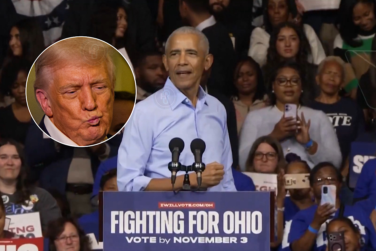 Barack Obama Roasts Donald Trump’s White House Renovations: ‘He’s Got It Looking Like Saddam Hussein Opened Up A Cheesecake Factory’ 